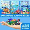 Magnetic Puzzles for Kids Ages 3-5, 3 in 1 Ocean
