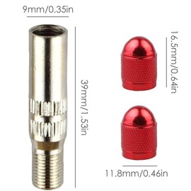 Valve Extension Adapter, Valve Extenders, Valve Extension Adapter, Valve Extension, Car Valve, Roller Valve Extension Adapter, Tubeless Valve, Valve Extension E-Scooter