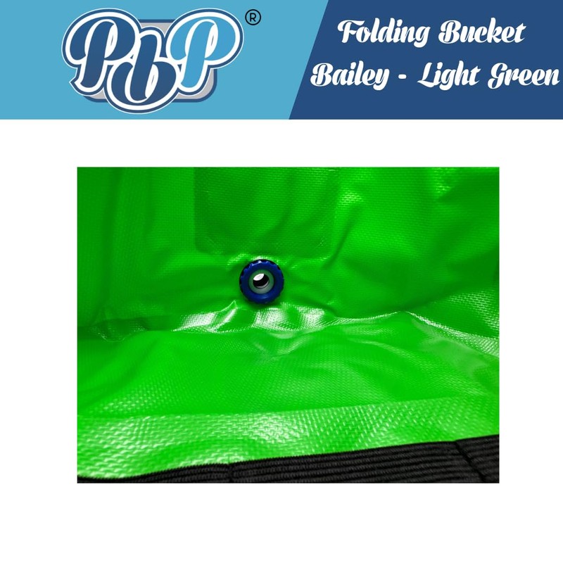 PBP Bailey 30 Litre Folding Utility Bucket with Quick Hose