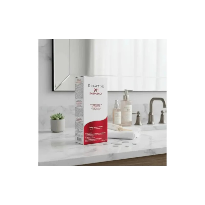 Nutrapel Keráctive 911 Sistema Integral de Reparación Shampoo300 ml+ Tratamiento