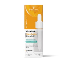 Skin Academy London | Glow Boost | Superfusion Facial Oil | Illuminates + Brightens | 30ml