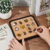 BENECREAT Pin Board Square Cork Board, 2cm Thick Bulletin Display