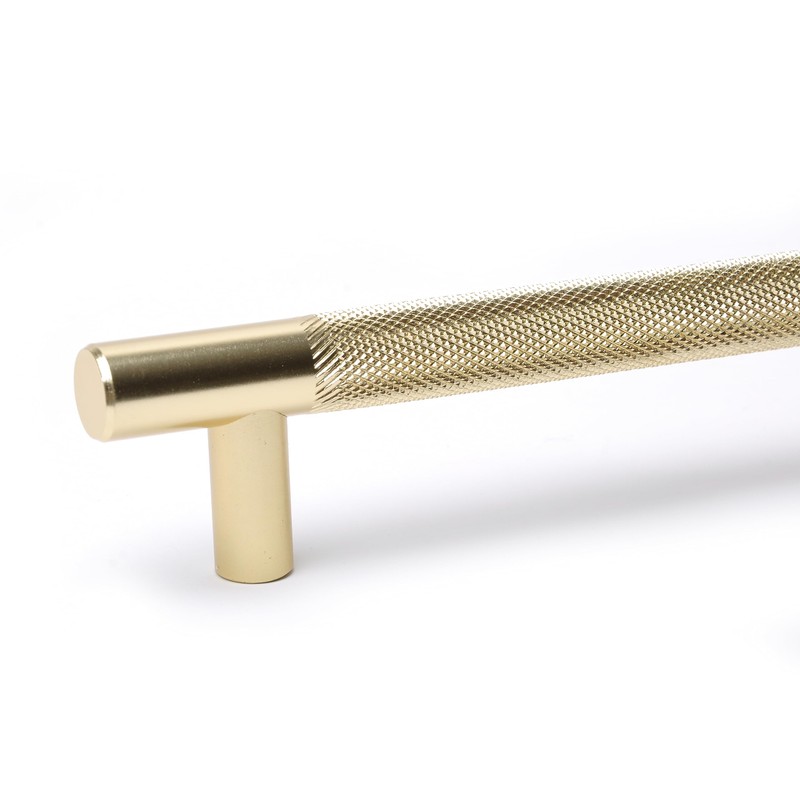 BSM Marketing Knurled T Bar Gold Modern Kitchen Cupboard Cabinet