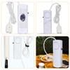 TOBBOMEY Water Level Alarm, Loud Water Leak Sensor Alarm, Water