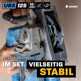 Anvil Diamond Cutting Disc UBS 12S Diameter 150 mm x 22.23 UBS 12S - Separating Lightly Reinforced Concrete / Stone / Building Materials - Diamond Disc / Diamond Cutting Disc for Angle Grinders