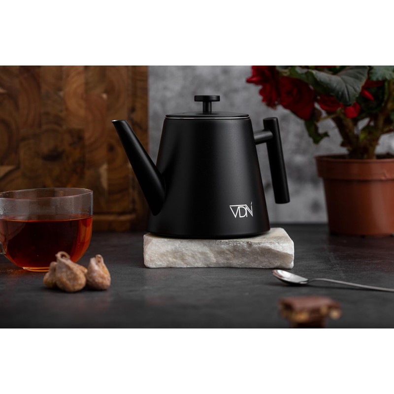 VDN Teapot with Strainer Insert - Teapot Thermal Double Walled