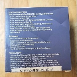 SERENITY PRO Anti-Snoring Mouth Guard - Adjustable Mouthpiece -STOP SNORING PRO