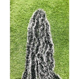 Green White Snow Christmas Tinsel Garland Christmas Tree Decoration foil Metallic Streamers Happy New Year Party Ceiling Hanging Decorations Indoor and Outdoor Shiny Sparkly Garland 28 Feet 5 Pieces