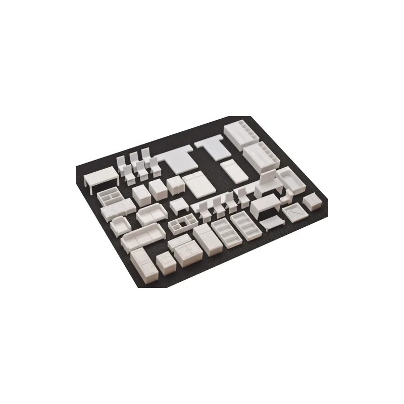 - Muebles Para Maquetas Set Casa Habitación Escala 150 -