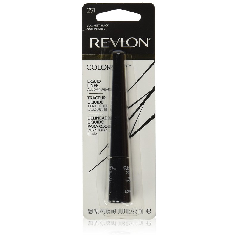 Revlon Colorstay Liquid Eyeliner, Black, 2.5 ml