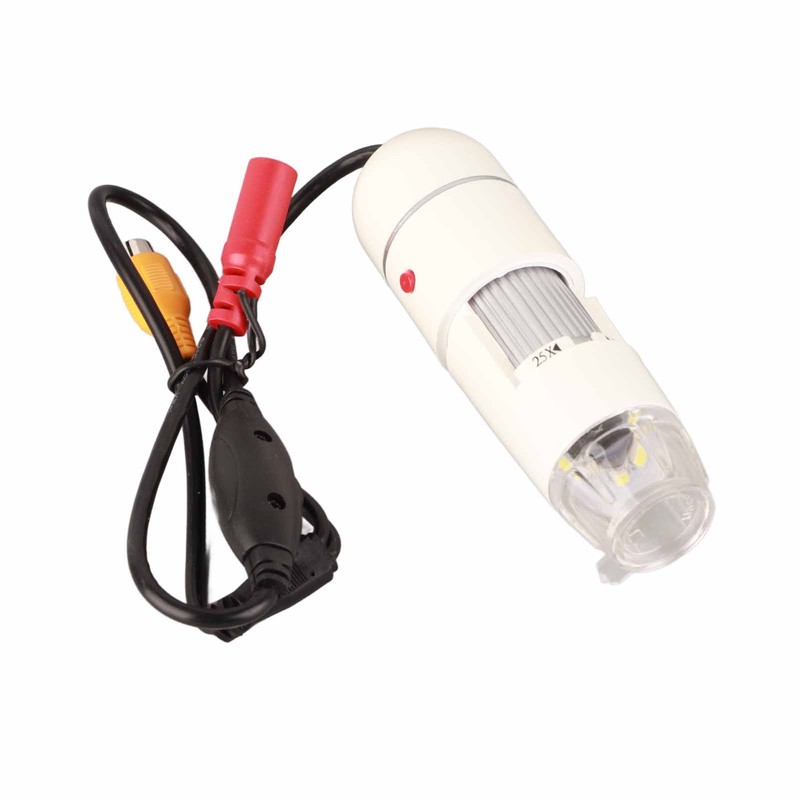 USB Digital Microscope CMOS Sensor 25x to 400x TV AV