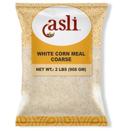 Asli White Corn Meal Coarse - 2 Pounds