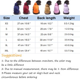 FUNAT Dog autumn winter hoodie, pet sweater, warm sweater is suitable for cats, winter dog hoodie sweatshirts with pockets