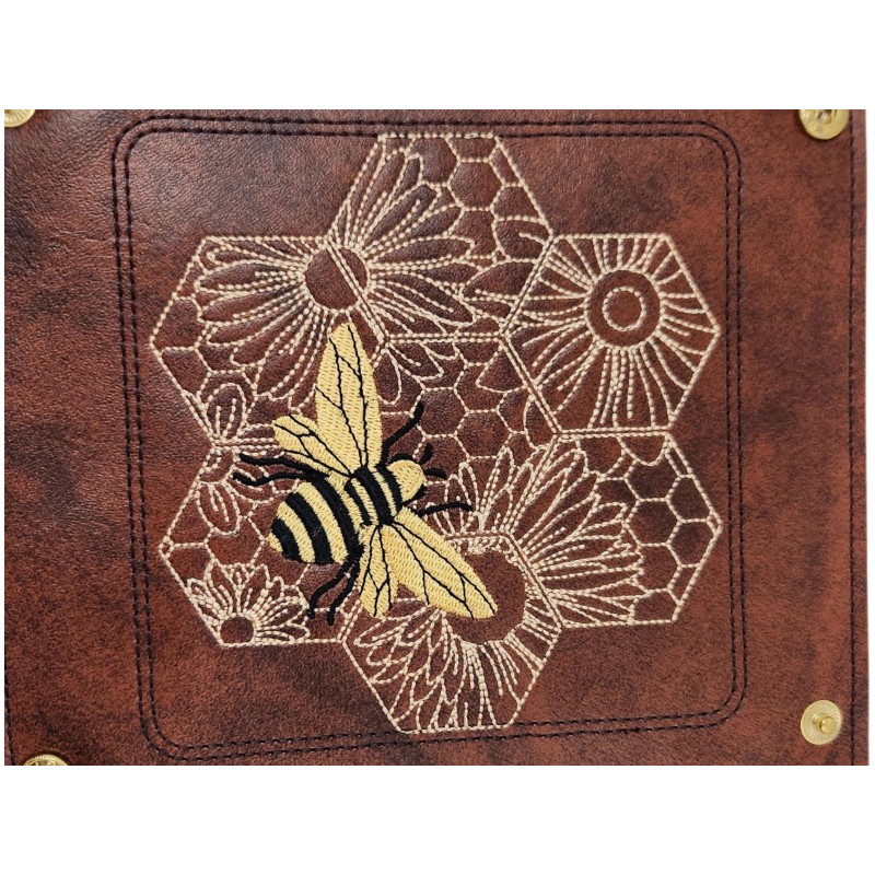 Rowan Gate Honeycomb and bumblebee dice tray, TTRPG, roleplaying games