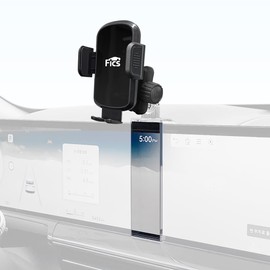 FICS Car Phone Holder for Genesis GV80 2025 – Custom-Fit Mount for Seamless Display Integration, Interior Accessories for Navigation Use, Stable Driving View