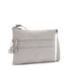 Kipling Damen Alvar Umhängetasche, Grau Gris