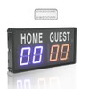 Bewinner Electronic Scoreboard, 5 Level LED Brightness Adjustment, Score Counter,