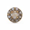 Brass Capiz Metal Knob – Premium Decorative Knobs for Cabinets