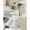 Couch Cup Holder Tray, Elimiko Silicone Sofa Drink Holder with