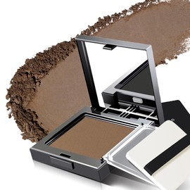 Root Touch Up Powder, Hairline Powder Dark Brown Hair Root Colour Touch Up, Quick Cover Grey Hair in Hair Regrowth Treatments for Root Concealer (Coffee)