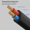 IEC320 C8 to Dual C7 Power Splitter Cable, 1 in