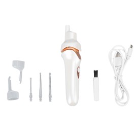 Ear Wax Removal Kit Lower Noise Safety Excellent Cleaning Effect White Replaceable Head Electric Ear Pick for Kids Adults