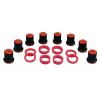 Prothane 65-88 Chevy Chevelle Rear Polyurethane Control Arm Bushing (Red