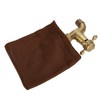 Wall Mounted Vintage Solid Brass Faucet Single Cold Water Tape