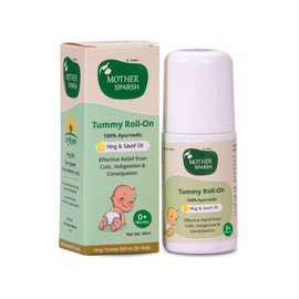 Nutranix Tna Tummy Roll On For Baby, Colic Relief, Constipation and Indigestion With Hing & Saunf | 100% Ayurvedic - 40ml