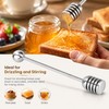 304 Stainless Steel Honey Dipper Spoon 2 Pack for Drizzling