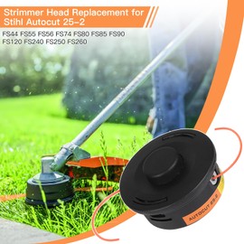 DBREAKS 2 x Auto Cut 25-2 Trimmer Head, Mower Head Compatible with FS44 FS55 FS56 FS74 FS80 FS85 FS90 FS120 FS240 FS250 FS260