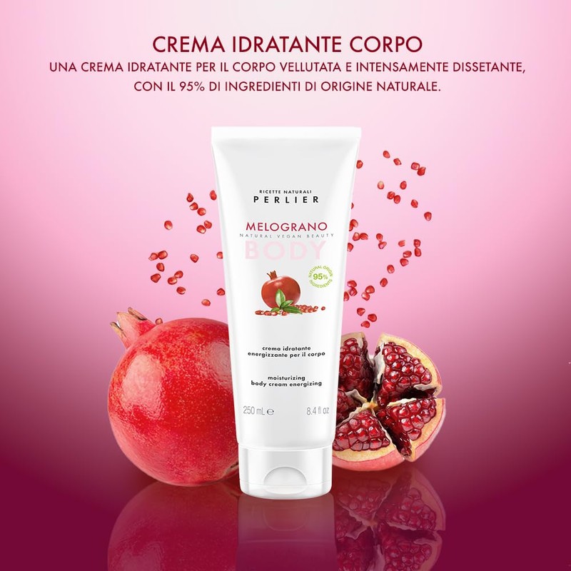 Perlier Pomegranate Moisturising Body Energy - 250 ml