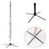 Cheerock Portable Flute Stand Holder, Metal 4-Leg Flute Stand with