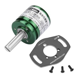 DEWIN Hall Sensor, Resolution of Hall Angle Sensor 0.088° 0-360° Rotating Hall Angle Sensor 0-5V Output Full Circle 12Bit