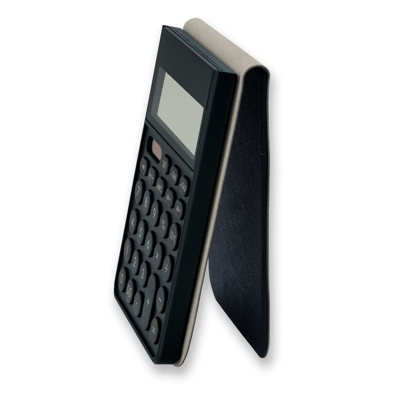 Asuka C1241BK Calculator with Cover Black