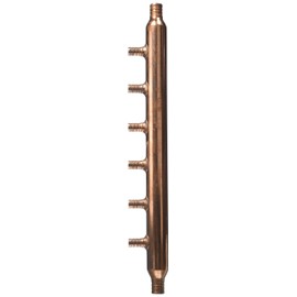 SharkBite 6 Port Open Crimp Copper Multi-Port Tee, Plumbing Fittings, PEX Pipe, PE-RT, 22788A