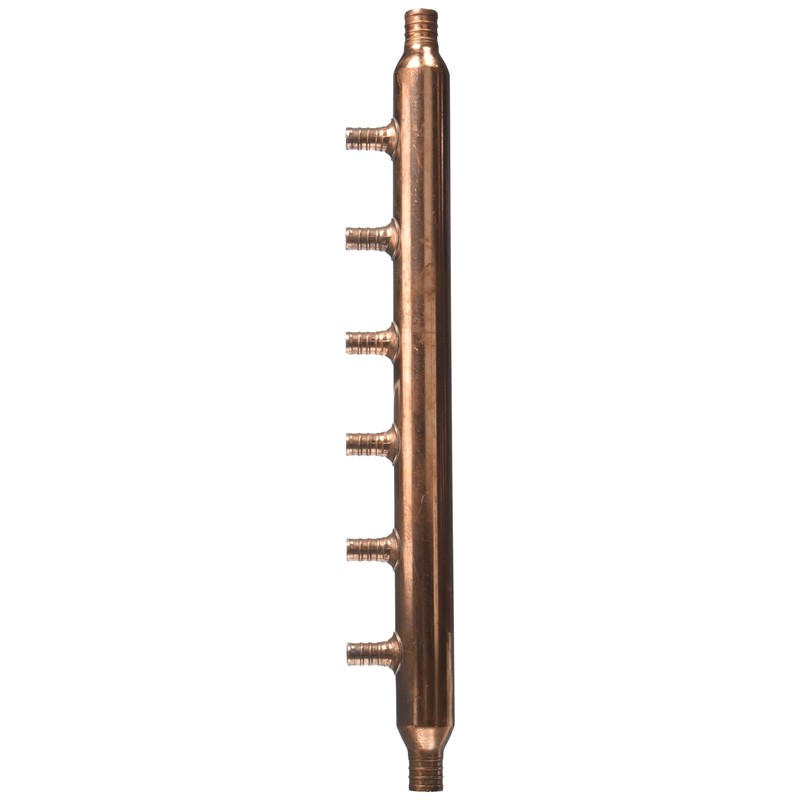 SharkBite 6 Port Open Crimp Copper Multi-Port Tee, Plumbing Fittings,
