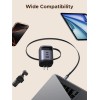 UGREEN GaN 100W USB C Retractable Built-in Cable with 3