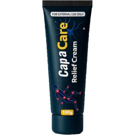 Original Capacare Neuropathy Relief Cream, Neurosoothe Formula Nerve Cream, Contains Capsaicin, Arnica, Menthol, Msm, and Glucosamine, Suitable for Feet, Hands, Legs, Muscles, Joints and Waist 100g