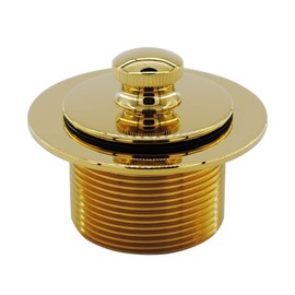 1-3/4 Inch Threaded Tub and Shower Drain Kit Used for Repalcing Moen T90331P,with Push-N-Lock Drain Assembly,Polished Brass