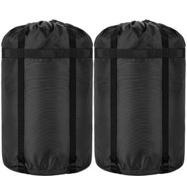 Borogo Compression Stuff Sack, 24L/36L/46L Sleeping Bags Storage Stuff Sack Organizer Waterproof Camping Hiking Backpacking Bag for Travel - Great Sleeping Bags Clothes Camping