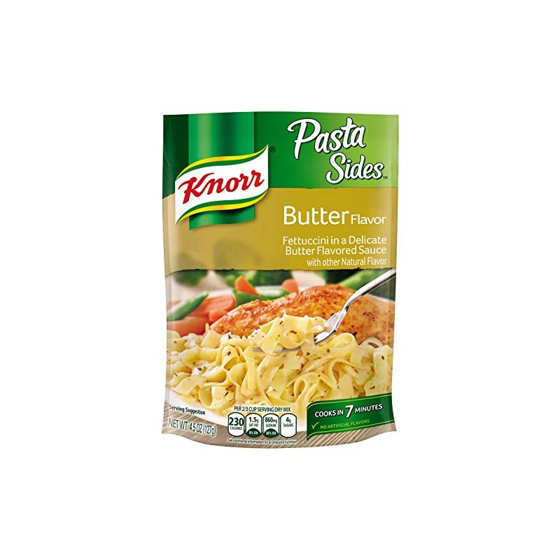 Knorr Pasta Sides Dish, Butter, 4.5 oz