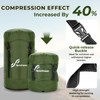 Sportneer Compression Sack, 13L/20L/40L/50L Sleeping Bag Stuff Sack, Tear-Resistant Ultralight
