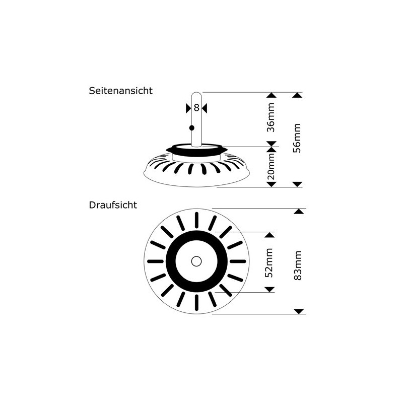 Siebkorb manuell 3,5 Zoll für div. Franke Spülen /Durchm.-Korb 83mm