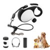 Retractable Dog Leash with Chew Proof Cable,26 ft Durable Dog