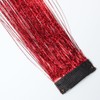 Justfox Clip Extensions Glitter Tinsel