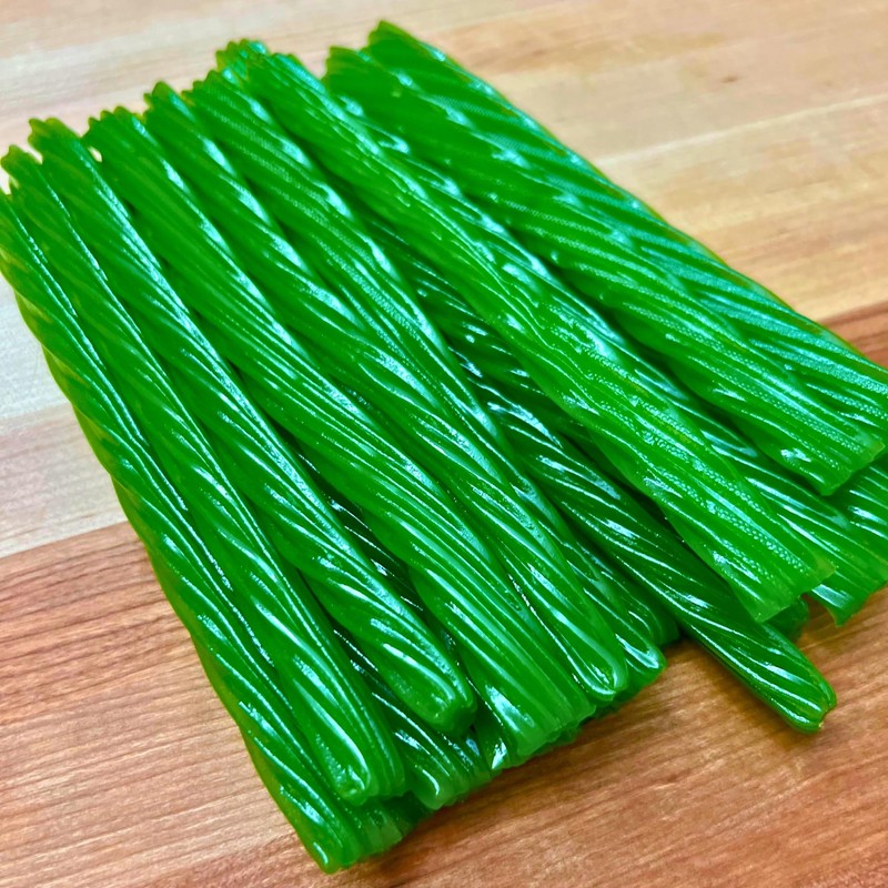 Green Apple Licorice | Lick-o-rish 3 Pounds Total (Set of