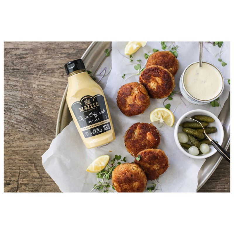 Maille Mustard Dijon Originale Squeeze 8.9 Oz, Pack Of 6,