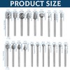 20Pcs Wood Carving Bits Set for Dremel Rotary Tool -