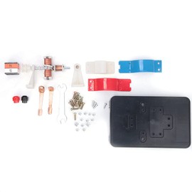 Miniature Electric Motor Model, Generator Motor Model Physical Experiment Model Educational Demonstration Teaching DIY (Miniature Motor)